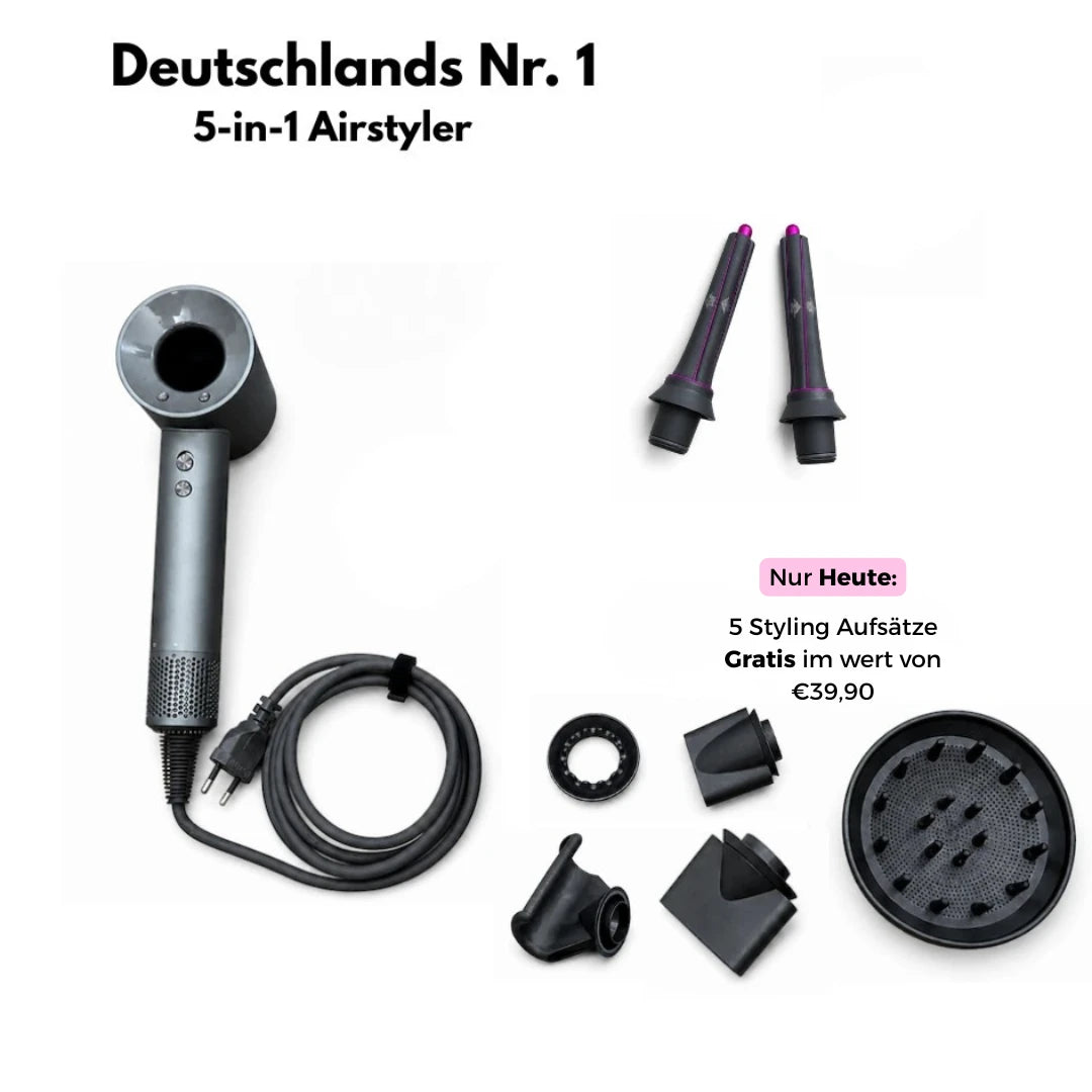 MELURA AirStyler™ Anti-Frizz 5in1