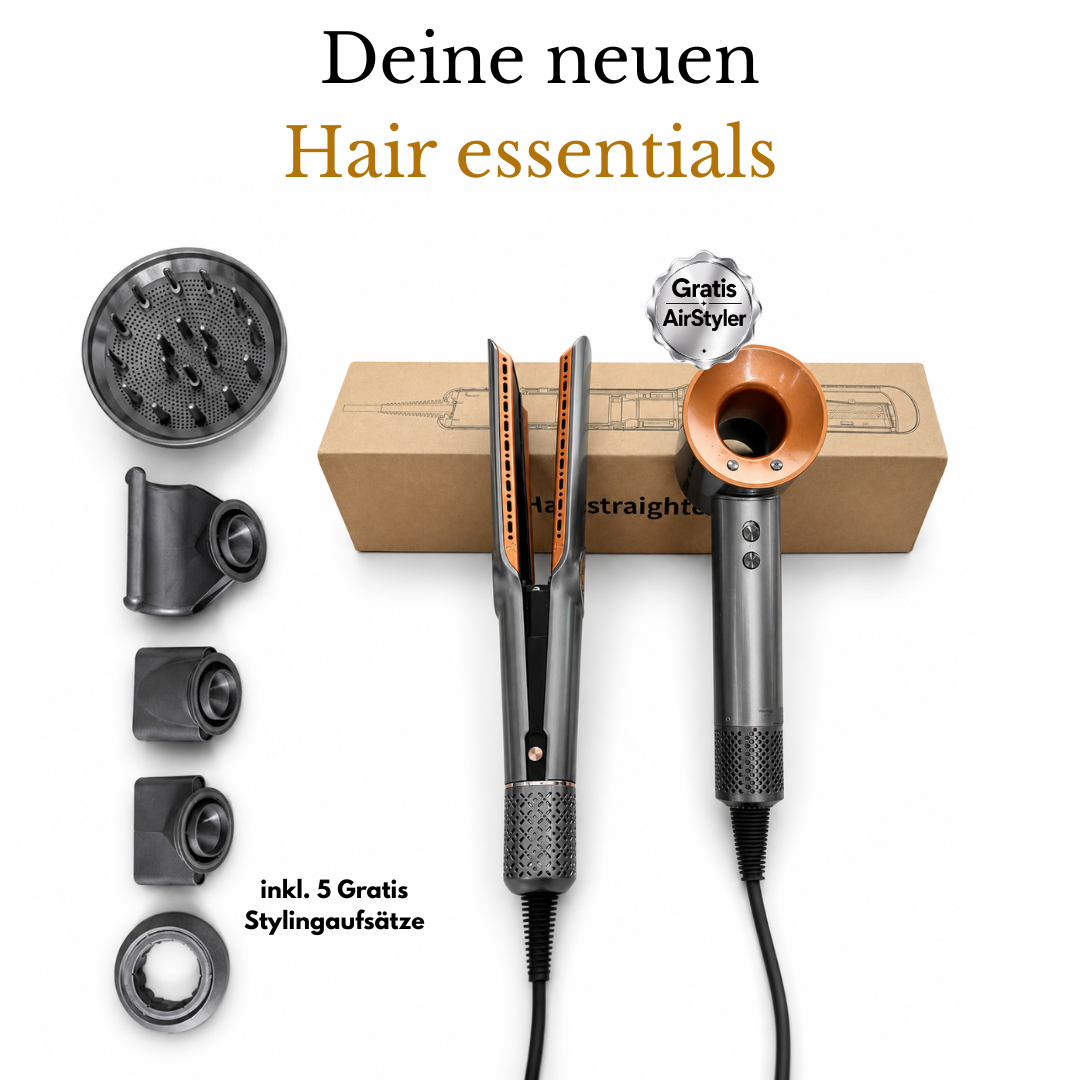 Melura™ AirStraightner Haarglätter mit Luft-Technologie