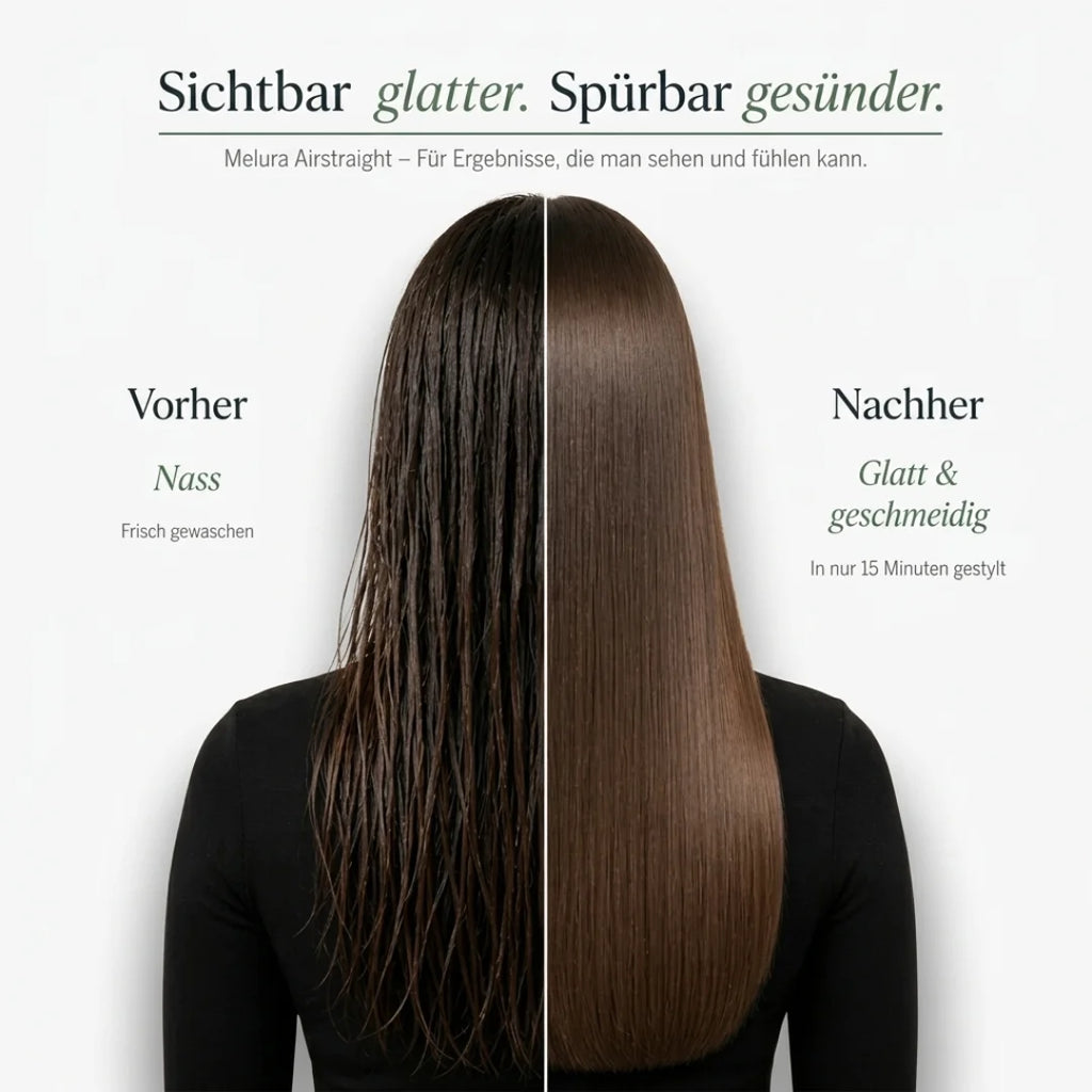 Melura™ AirStraight Haarglätter mit Luft-Technologie