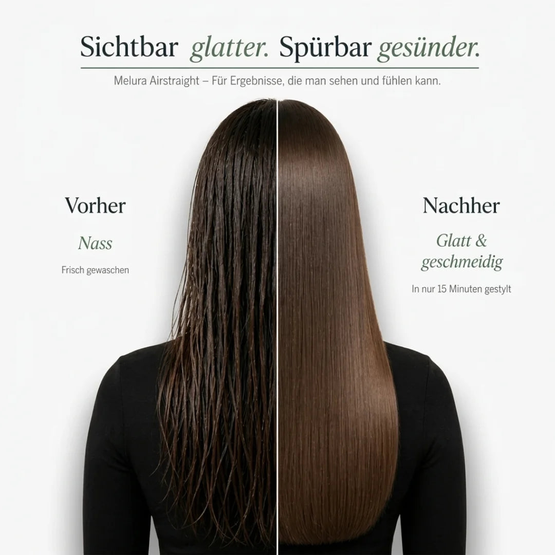 Melura™ AirStraight Haarglätter mit Luft-Technologie