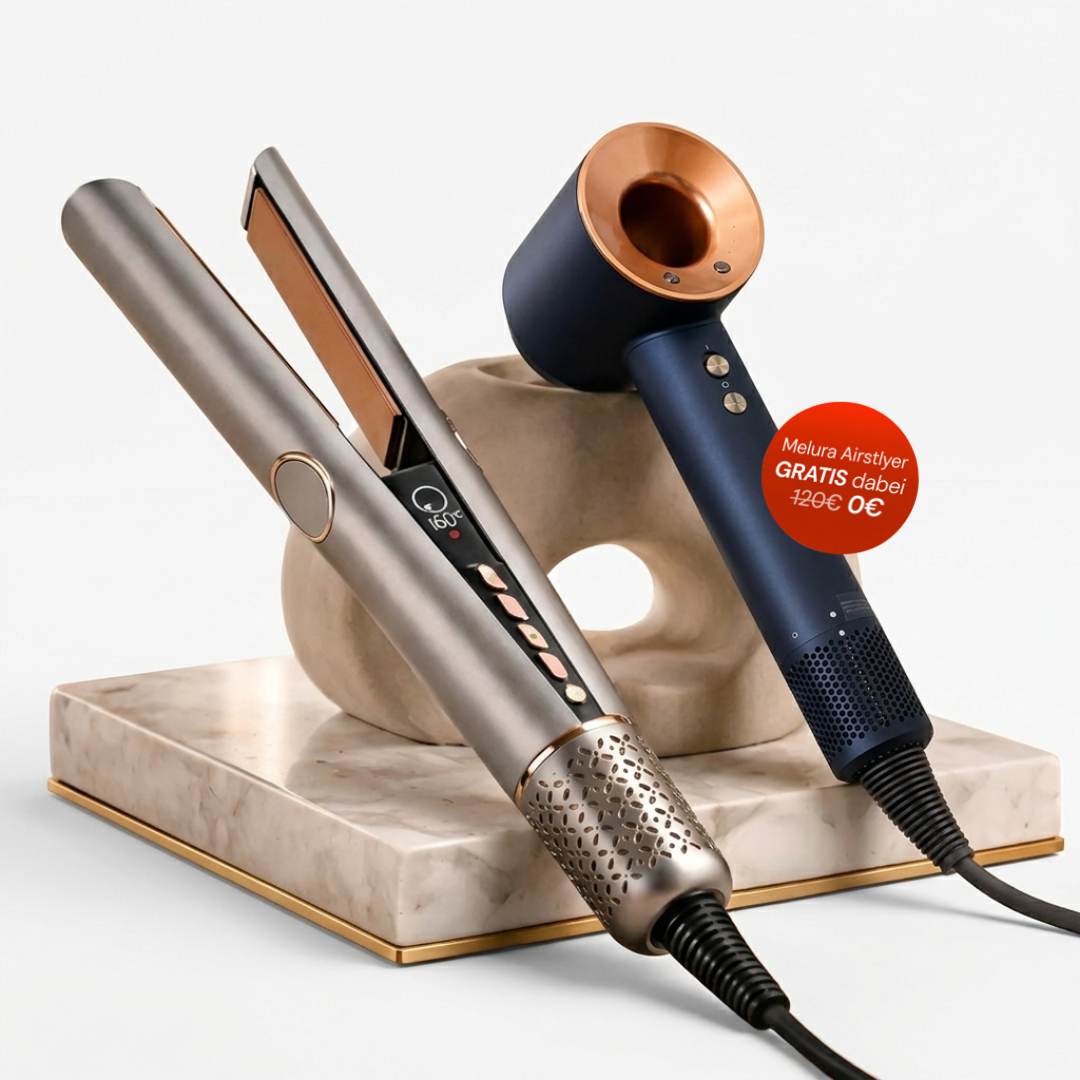Melura™ AirStraight Haarglätter mit Luft-Technologie