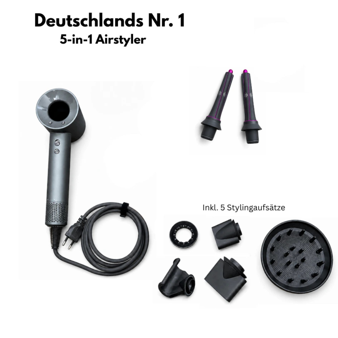 MELURA AirStyler™ Anti-Frizz 5in1