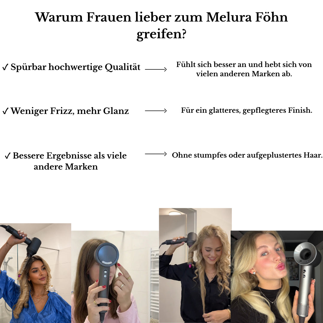 MELURA AirStyler™ Anti-Frizz 5in1
