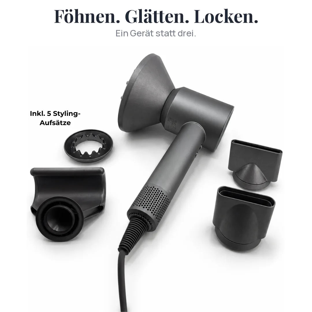 Melura™ AirStyler 5in1 - Hochleistungsföhn